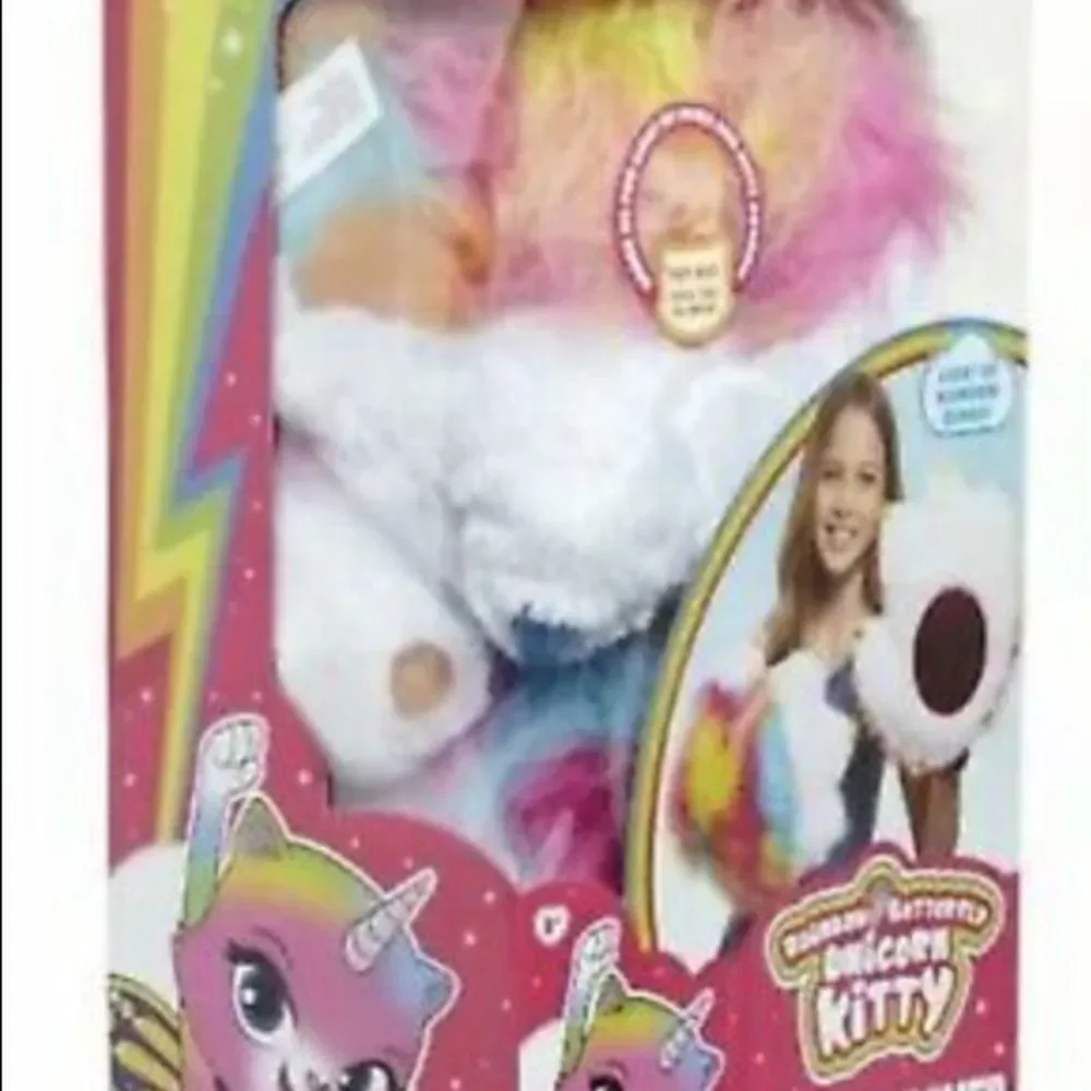 Rainbow Butterfly Unicorn Kitty Action Power Super Soft 12